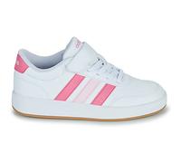 adidas Mixte Enfant BREAKNET 3.0 Shoes Children Chaussures, FTWR White/Pink Fusion/Clear Pink, 35 EU