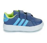 adidas Grand Court 2.0 Shoes Kids Mixte Enfant Basket, Dark Blue Blue Burst Lucid Lemon, 22 EU