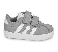 adidas Mixte Enfant VL Court Shoes, Grey Three/Cloud White/Grey Two, 19 EU