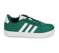 adidas - Kid's VL Court 3.0 - Baskets - UK 4,5 | EU 37 - core green / off white / gold met
