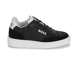 Baskets basses enfant garcons BOSS CASUAL J50858 Noir 28