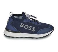 Baskets basses enfant garcons BOSS J52557 Bleu 28