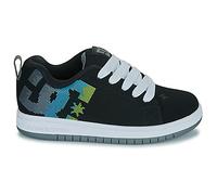 Baskets basses enfant garcons DC Shoes COURT GRAFFIK Noir 36