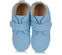Baskets basses enfant garcons Easy Peasy MY CHAUSSBLU VELCRO Bleu 18 / 19