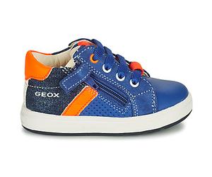 Baskets basses enfant garcons Geox B BIGLIA B. B - NAPP DENIM SL Bleu 19