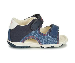 Baskets basses enfant garcons Geox B S.ELBA B. B - GBK+TELA Marine 20