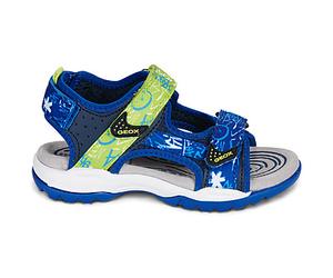 Baskets basses enfant garcons Geox J BOREALIS BOY Marine 28