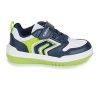Geox J BUZZERLIGHT Boy B Basket, Navy/Lime, 30 EU