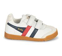 Gola Baskets basses enfant HARRIER LEATHER VELCRO in Blanc 31