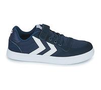 hummel Garçon Unisex Kinder Slimmer Stadil Low Jr Sneakers Basses, Bleu Dress Blue 7459, 28 EU