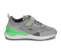 KangaROOS KD-Gym Ev Basket, Vapor Grey/Neon Green 2198, 35 EU