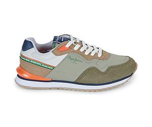 Baskets basses enfant garcons Pepe jeans LONDON JUMP B Kaki 33