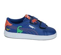 Puma Baskets Smash 3.0 Dino V bleu foncé / vert / homard / blanc Taille 22