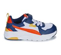 PUMA Trinity Lite AC+ PS Sneaker, White-Fierce Red-Persian Blue, 31 EU