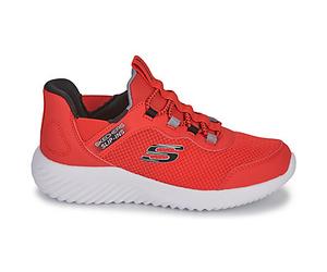 Baskets basses enfant garcons Skechers BOUNDER SLIP-INS Rouge 29