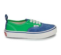 Baskets basses enfant garcons Vans Authentic Elastic Lace PRIMARY TRUE NAVY Vert 27 1/2