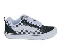 Baskets basses enfant garcons Vans Knu Skool CHECKERBOARD BLACK/TRUE WHITE Noir 37