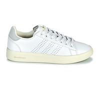 Adidas Femme Advantage Premium Leather Shoes, Cloud White/Cloud White/Silver, 38 EU