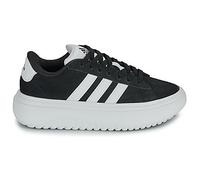 Adidas Grand Court Platform Suede Trainers Noir EU 39 1/3 Femme