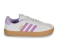 adidas Femme VL Court 3.0 Shoes Chaussures, Core White/preloved Purple/Powder Plum, 38 2/3 EU