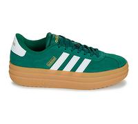 adidas Femme VL Court Bold Shoes Chaussures, Collegiate Green/Cloud White/Gold Metallic, 39 1/3 EU