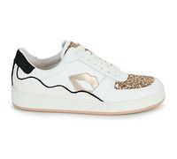 Baskets basses femmes Bons baisers de Paname LOULOU BLANC ROSE GOLD GLITTER Blanc 40