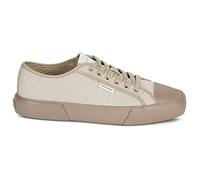 Baskets basses femmes Calvin Klein Jeans VULC LOW LACEUP AOP CANVAS Beige 39