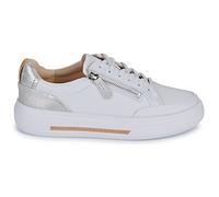 Baskets basses femmes Clarks Hollyhock Zip Blanc 37