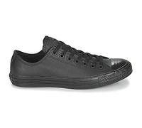 Converse Mixte Chuck Taylor All Star Mono Leather Sneakers Basses, Noir, 37 EU