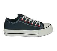 Converse - Sneakers en toile - Chuck Taylor All Star Lift Ox Black/Egret/Days Ahead pour Femme - Taille 36 - Noir Noir 36