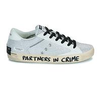 Baskets basses femmes Crime London DISTRESSED Argenté 39