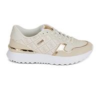 GUESS Baskets basses 'VINSA5' beige / crème / or, Taille 36