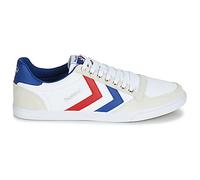 Hummel - Slimmer Stadil Low - Baskets - Mixte adulte - Blanc (White/blue/red/gum) - 39 EU