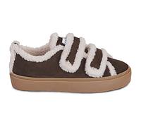 INUIKII SHEARLING LOW VELCRO women Lowtop brown taille: 40