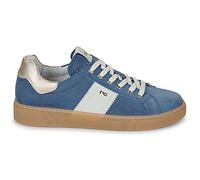 Nero Giardini Baskets femme E513004D Cuir velours et cuir Bleu aviateur 38 EU