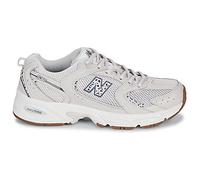New Balance Unisexe 530 en Beige/Blanc/Noir/Gris, Synthetic, Taille 39.5 Large