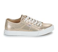 Baskets basses femmes Only ONLNICOLA CANVAS SNEAKER METALLIC Doré 38