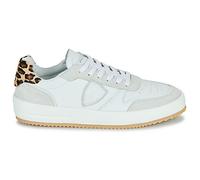 Baskets basses femmes Philippe Model NICE LOW WOMAN Blanc 38
