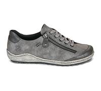 Remonte Femme R1402 Sneakers Basses, Gris (Fumo/Mineral 44), 37 EU
