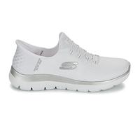 SKECHERS Baskets basses 'Summits- Diamond Dream' argent / blanc, Taille 36
