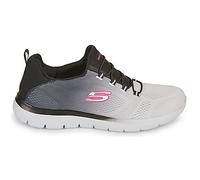 Skechers Baskets Summits Bright Charmer Femme Maille noire et blanche 37 EU