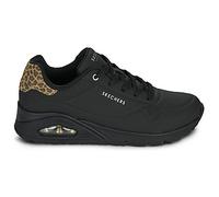 Baskets basses femmes Skechers UNO JUNGLE NITE Noir 39