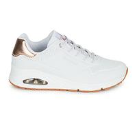 Skechers Chaussures Uno Shimmer Away Blanc doré Femme Taille 41