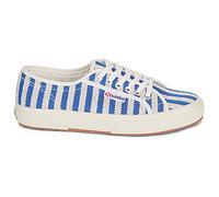 Baskets basses femmes Superga 2750 COTTON STRIPES Bleu 38