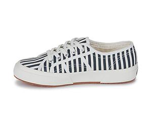 Baskets basses femmes Superga 2750 STRIPES PRINT Bleu 40
