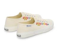 Baskets basses femmes Superga 3750 FLOWER PRINT LEGGERA Blanc 37