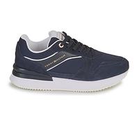 Baskets basses femmes Tommy Hilfiger ELEVATED FEMININE RUNNER Marine 39