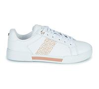 Baskets basses femmes Tommy Hilfiger TH MONOGRAM ELEVATED SNEAKER Blanc 38