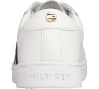 Baskets basses femmes Tommy Hilfiger TH SIGNATURE CUPSOLE SNEAKER Blanc 40