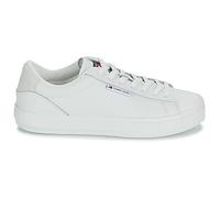Tommy Hilfiger Leather Cupsole Sneaker Ecru Taille: 38 | Baskets Outlet | Femme | Marron